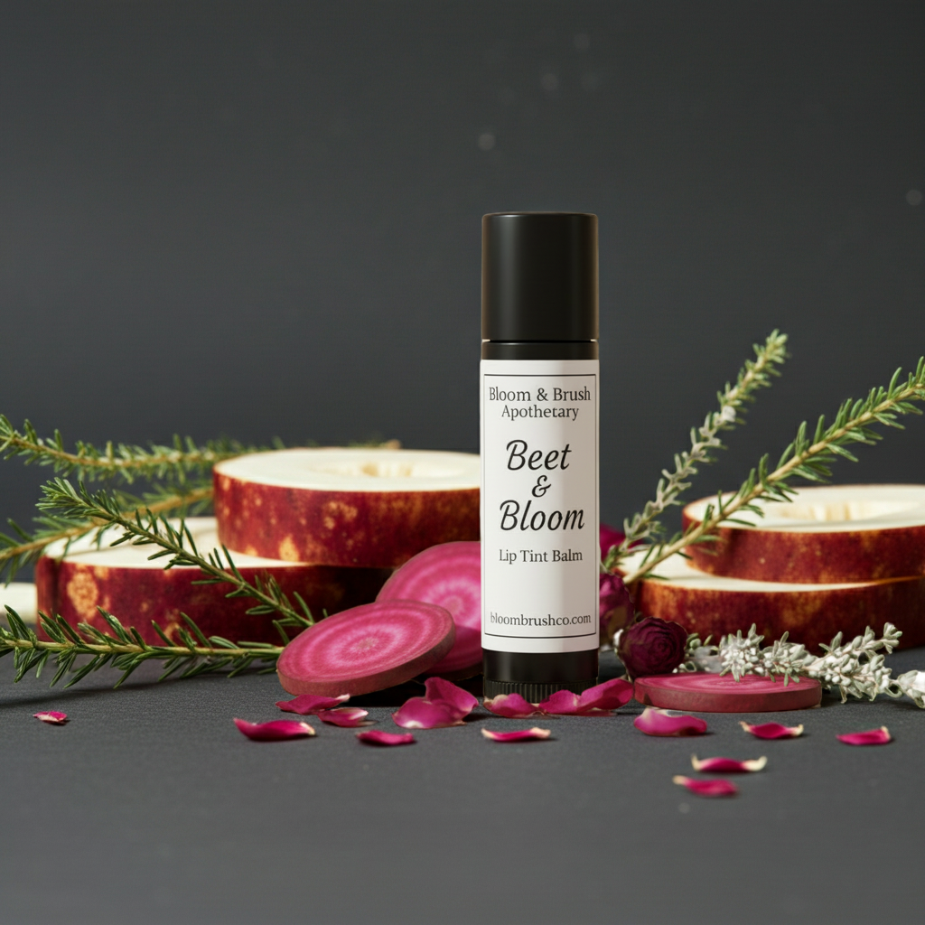 Beet & Bloom Lip Tint Balm | Natural Beetroot Tinted Lip Balm | Watermelon