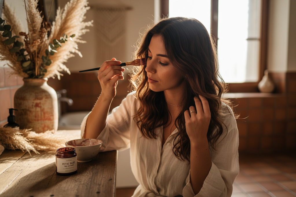 Applying Botanical Hair Color