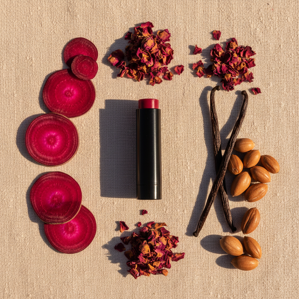 Beet & Bloom Flat Lay