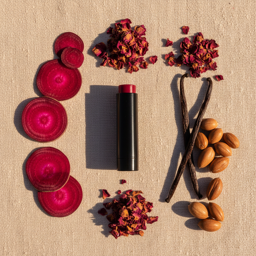 Beet & Bloom Flat Lay