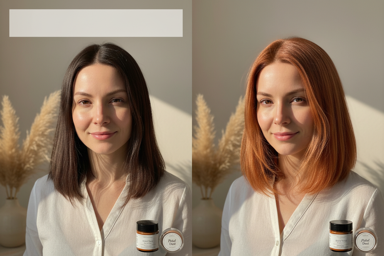 Before and After Copper Sunset