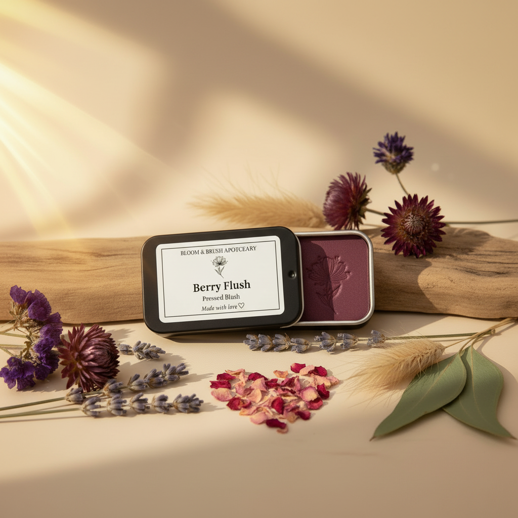 Berry Flush 3D Render