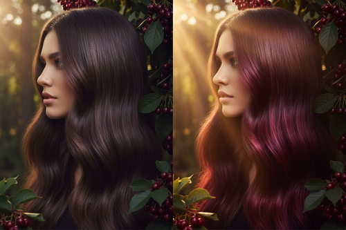 Black Cherry Before & After