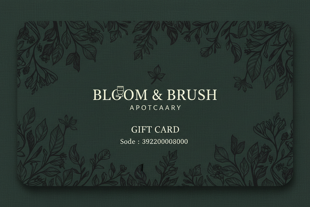 Bloom & Brush Apothecary Masculine Gift Card
