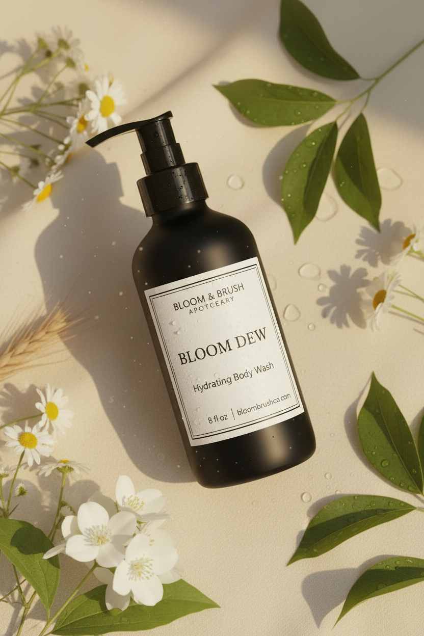 Bloom Dew Hydrating Body Wash - All Black Bottle