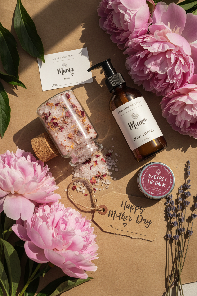 Bloom Mama Mini — Unboxing Flat Lay