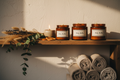 Boho Shelfie — 3 Jars