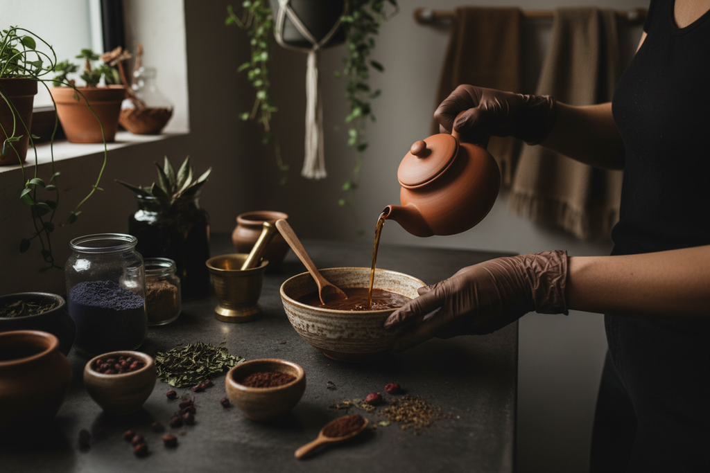 Dark Truffle Mixing