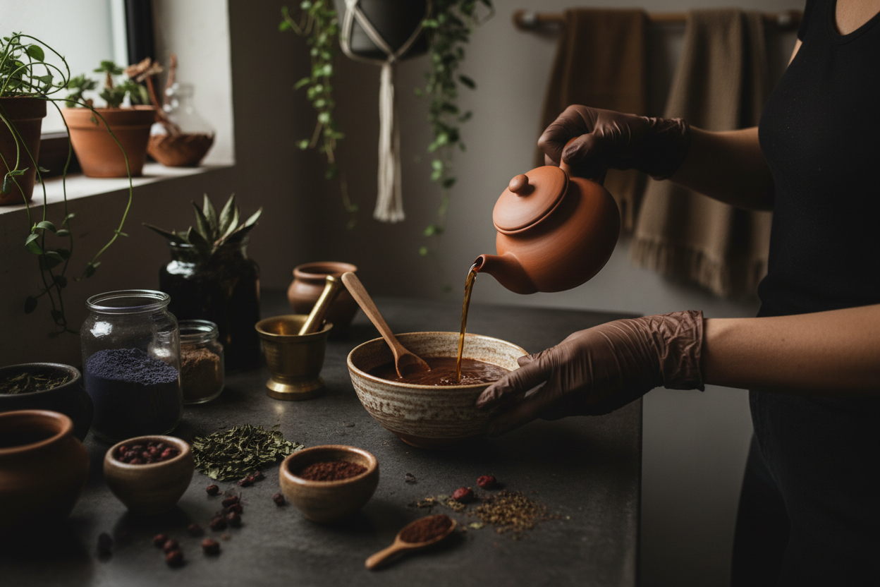 Dark Truffle Mixing