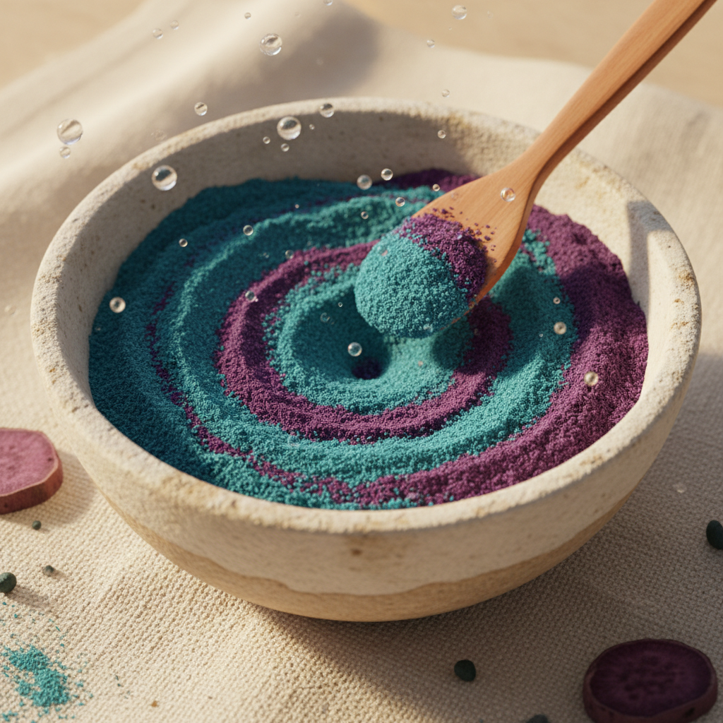 Galactic Glow - Galaxy Swirl Mix Shot