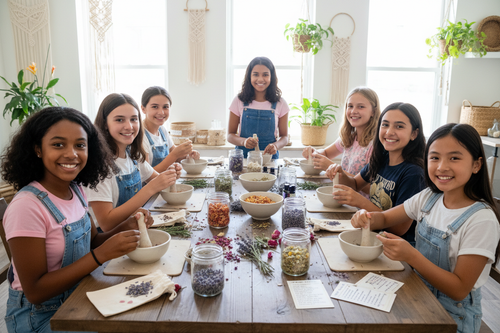 Girl Scouts Botanical Beauty Activity