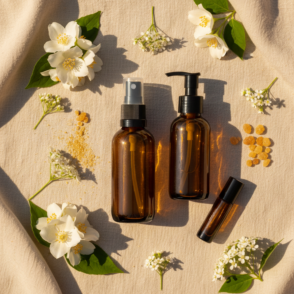 Glow Ritual Bundle Flat Lay