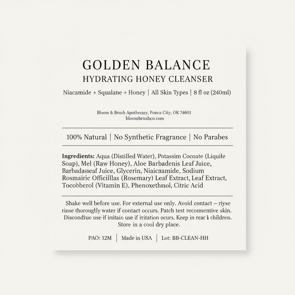 Golden Balance Compliance Card