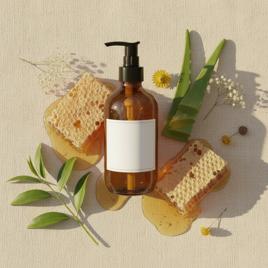 Golden Balance Flat Lay