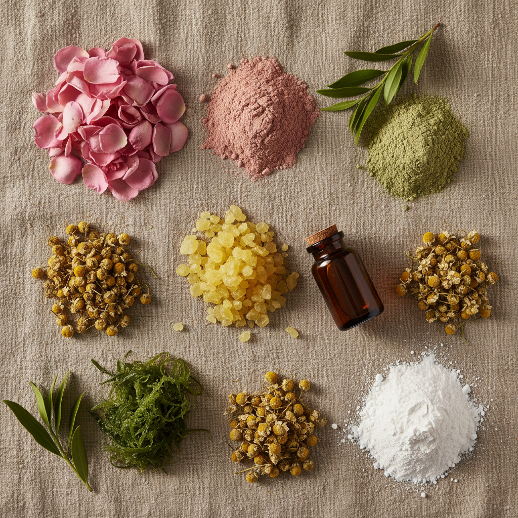 Key Ingredients Flat Lay