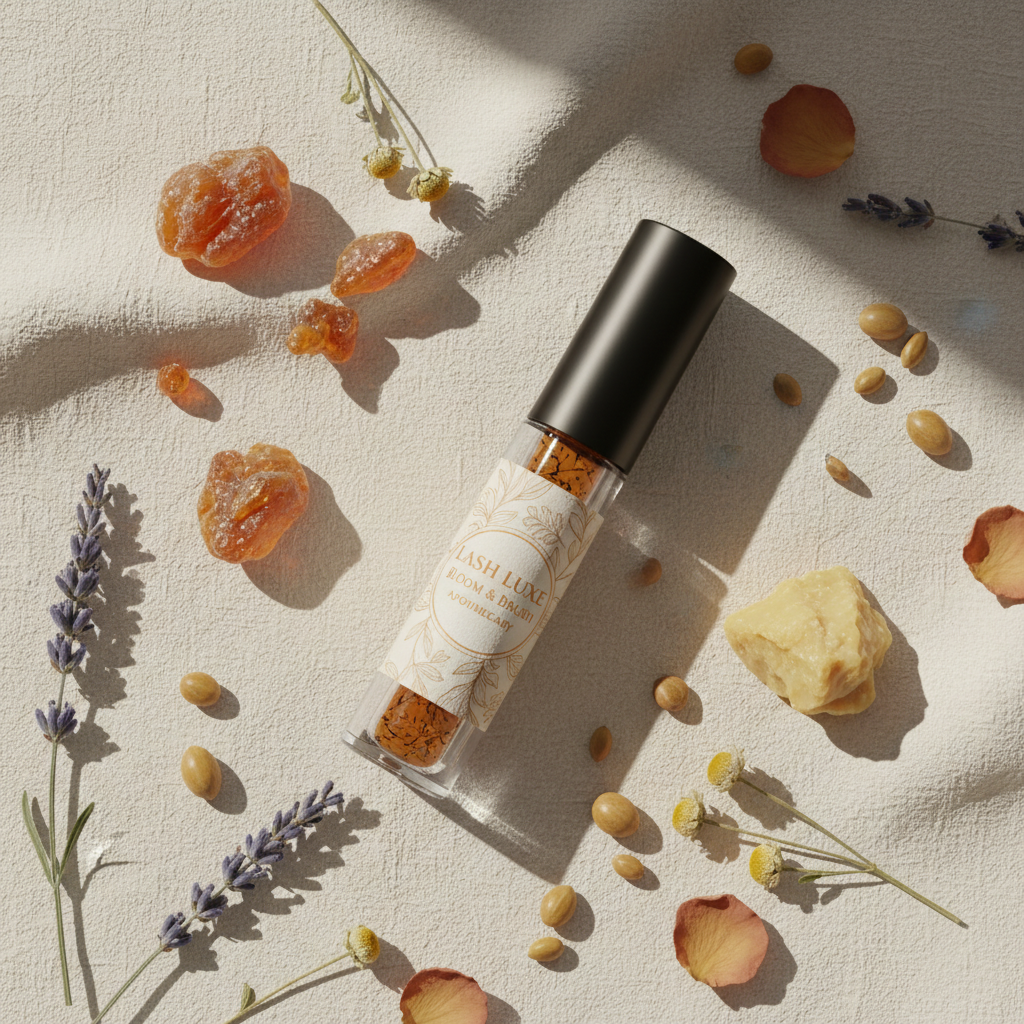 Lash Luxe Mascara - Flat Lay Clear Tube