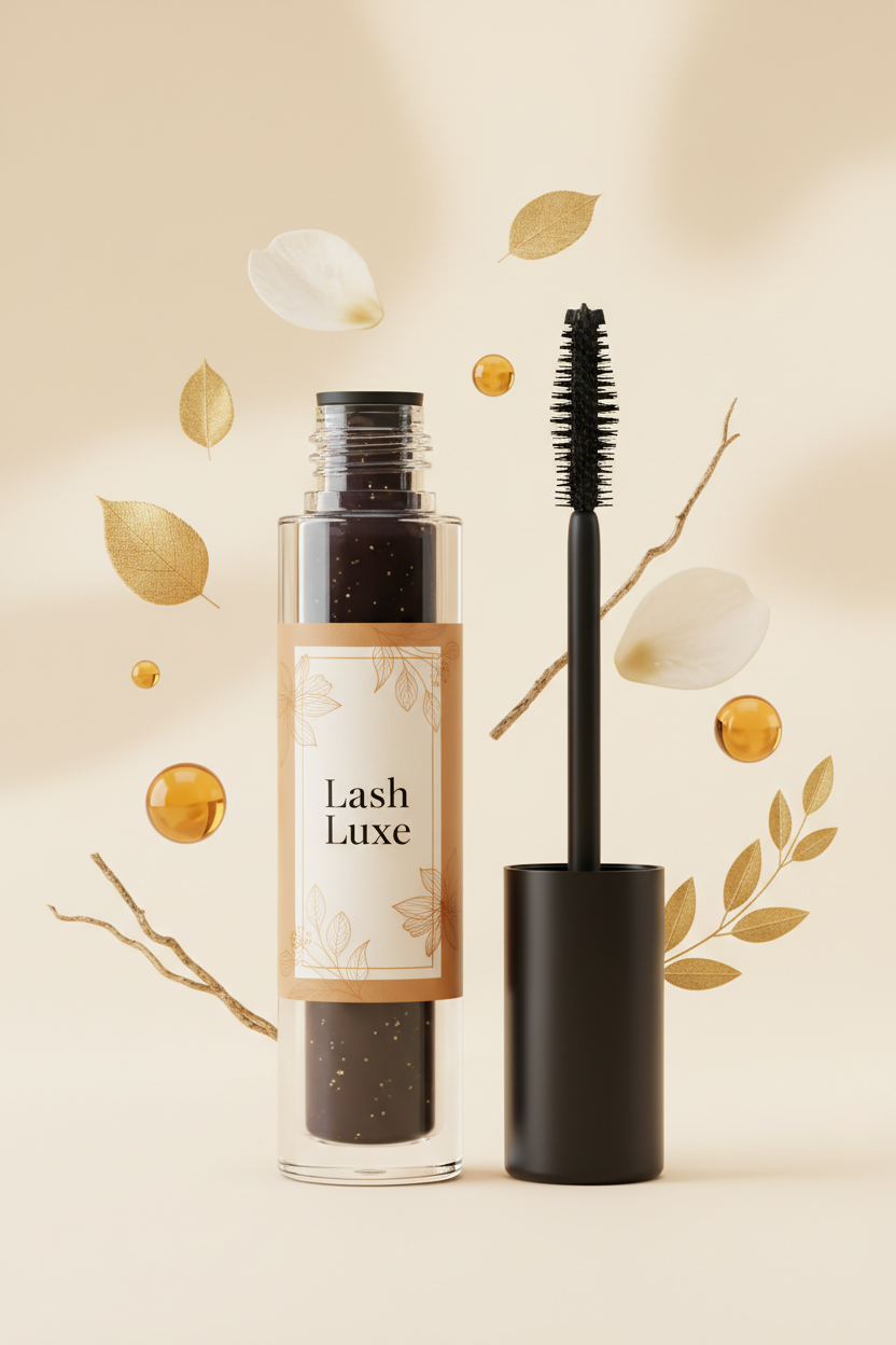 Lash Luxe Mascara - Wand Out Angled Clear Tube