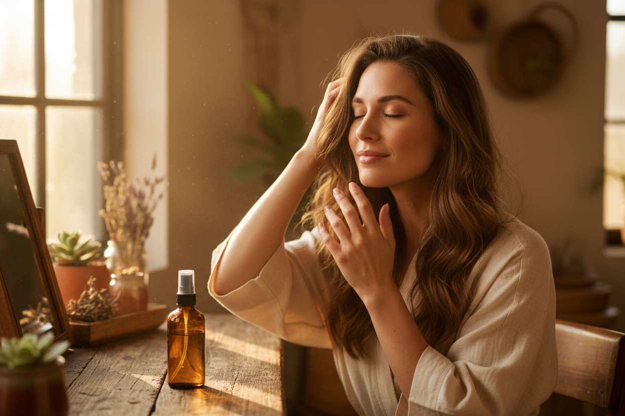 Leave-In Spray — Scalp Massage Vanity Ritual