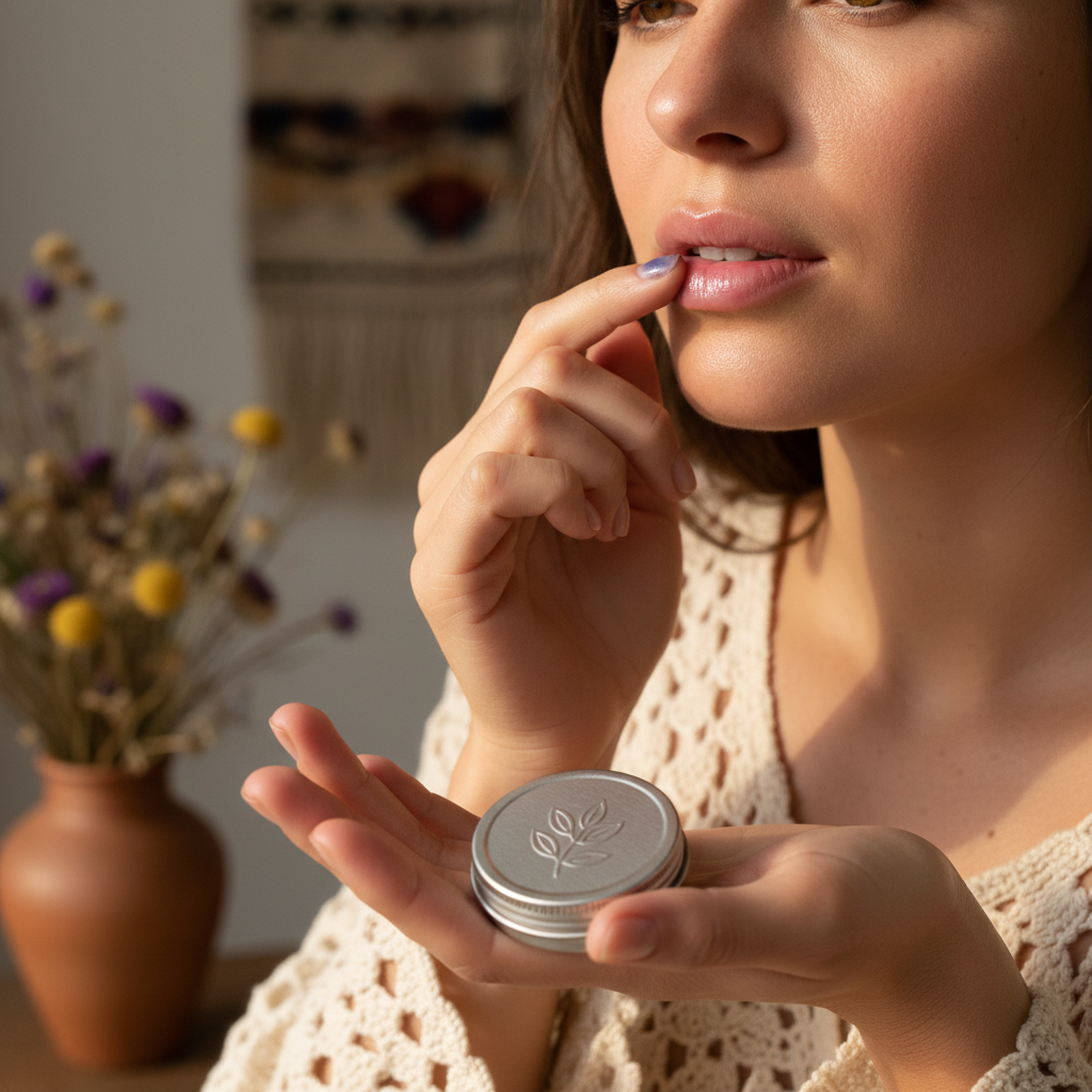 Lip Balm — Application