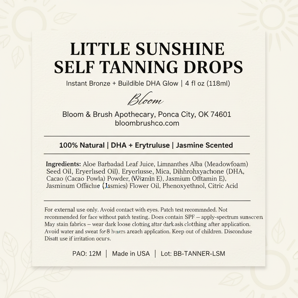 Little Sunshine Compliance Card