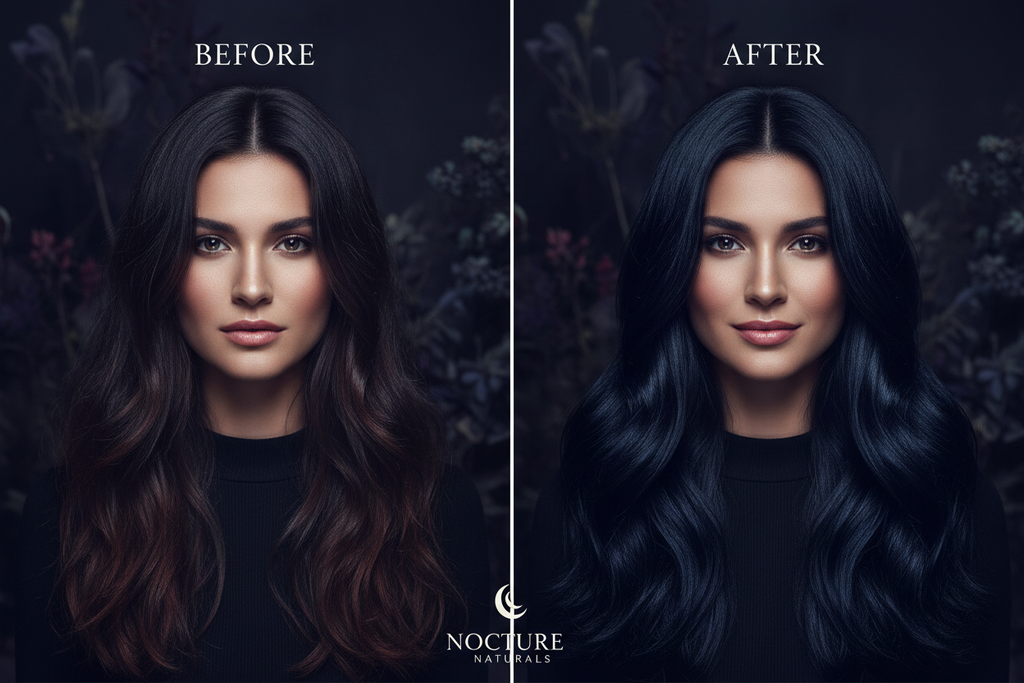 Midnight Black Before & After