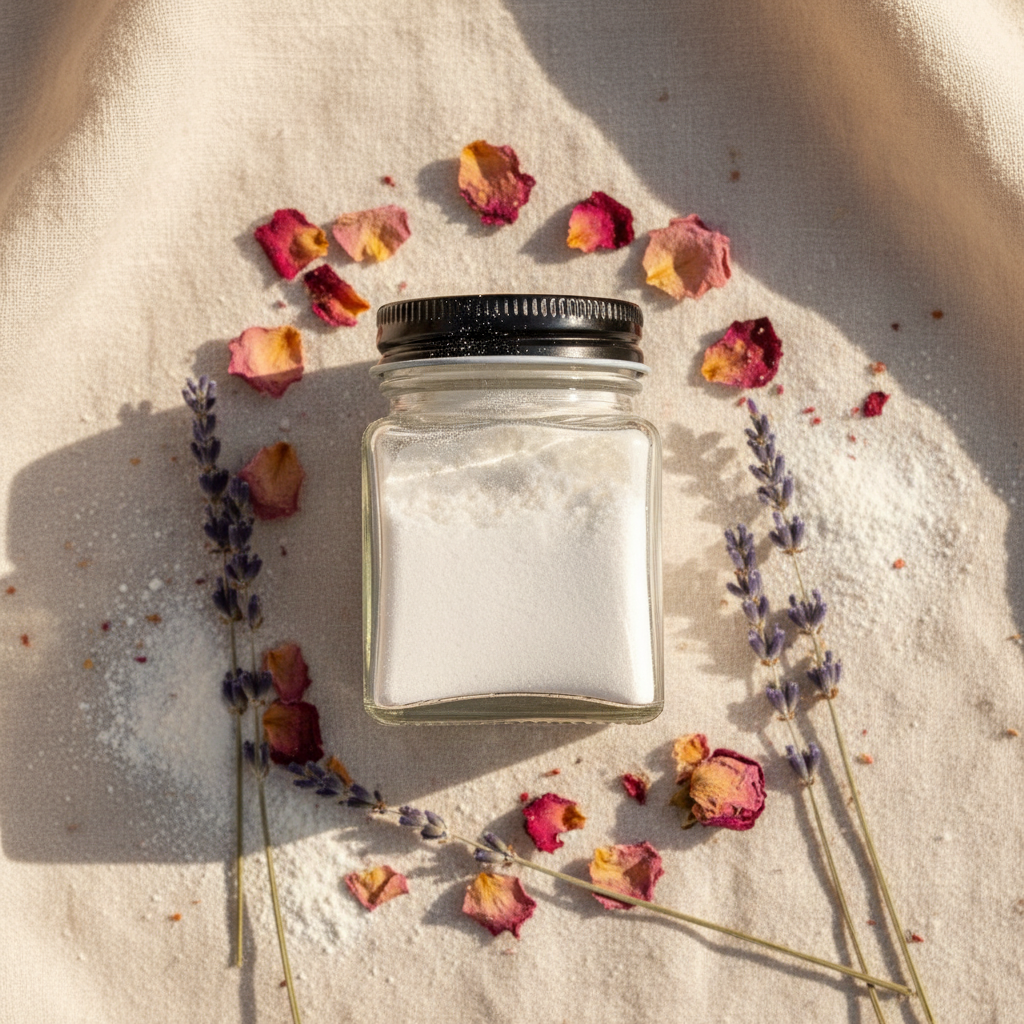 Petal Dust Flat Lay