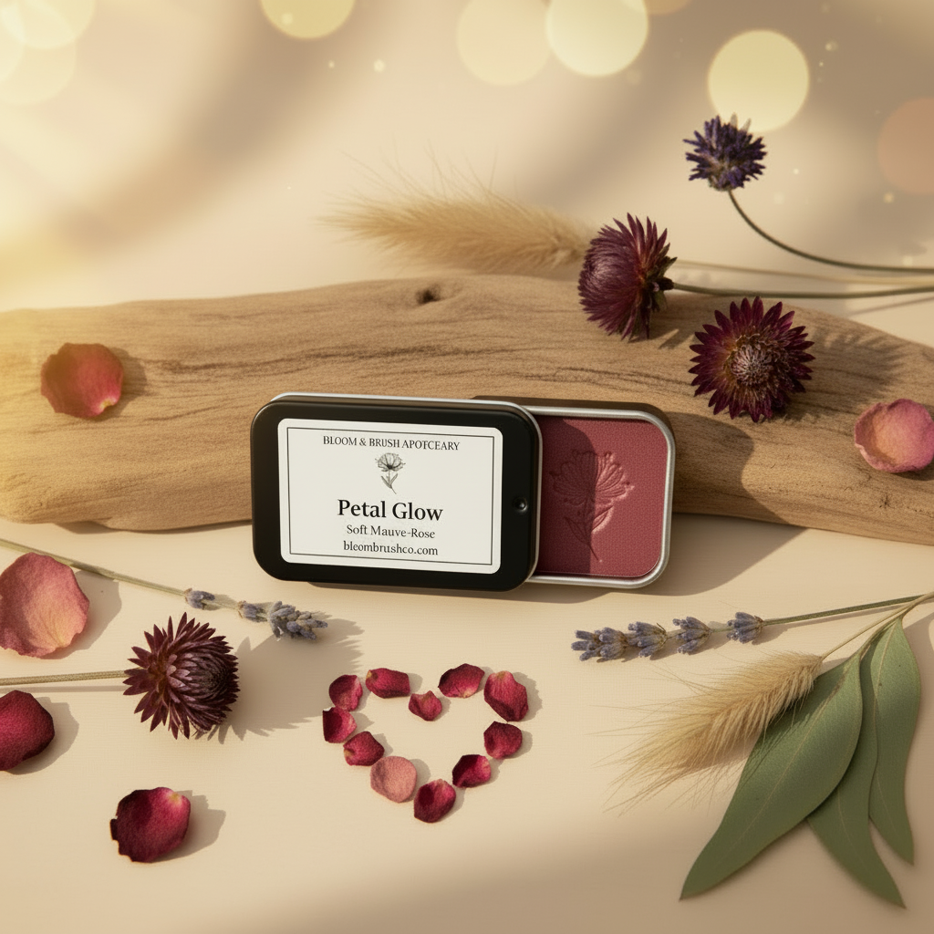 Petal Glow Soft Mauve-Rose Pressed Blush
