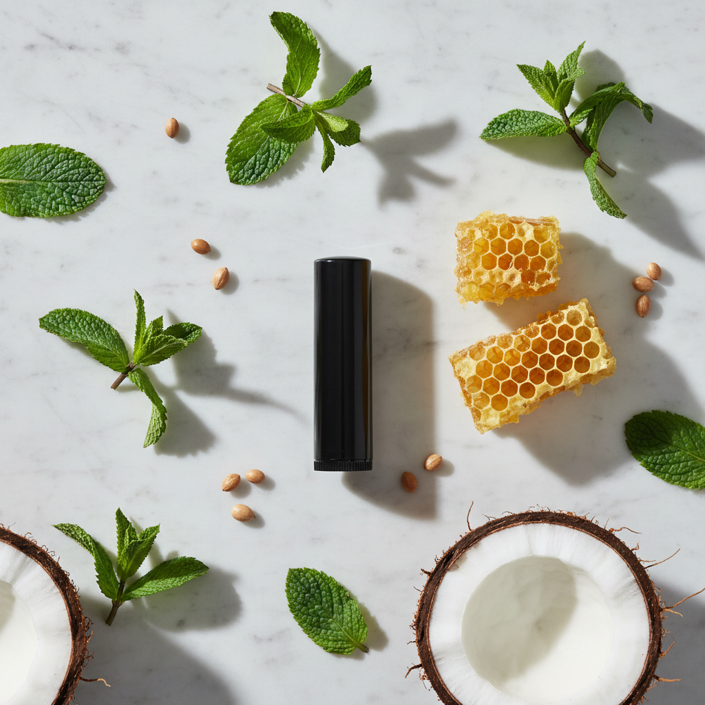 Pure Mint Flat Lay