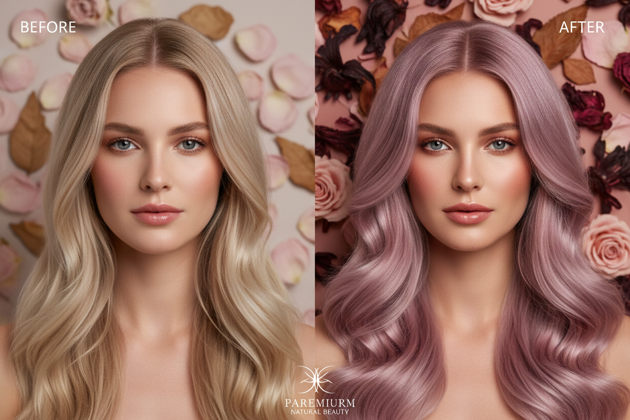 Rose Petal Before & After