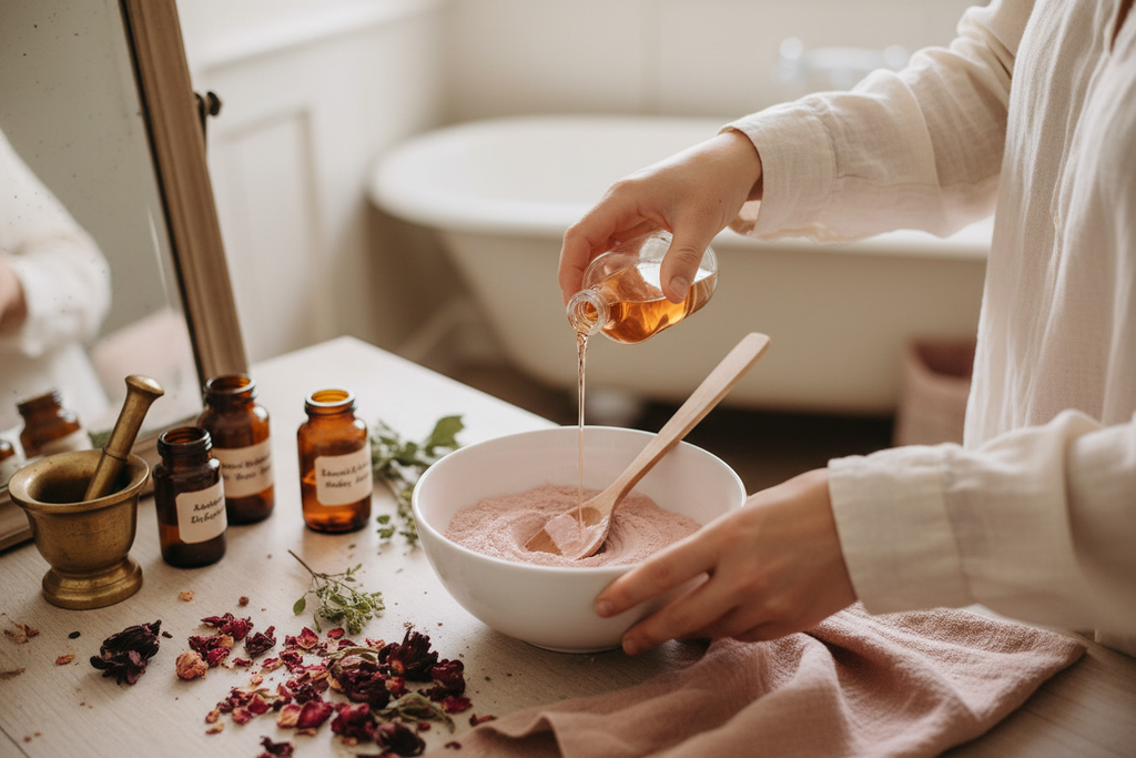 Rose Petal Mixing Ritual