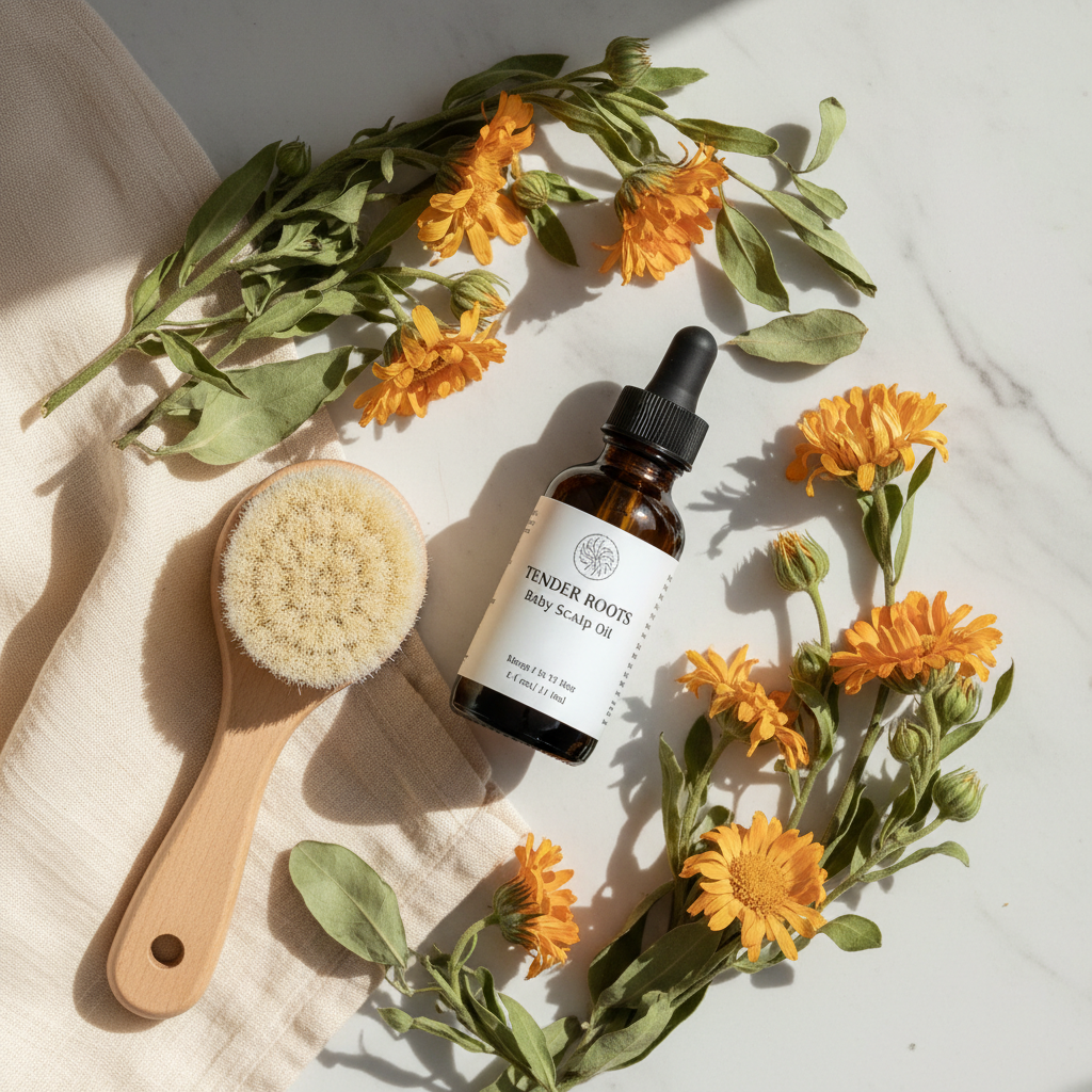 Tender Roots — Botanical Flat Lay