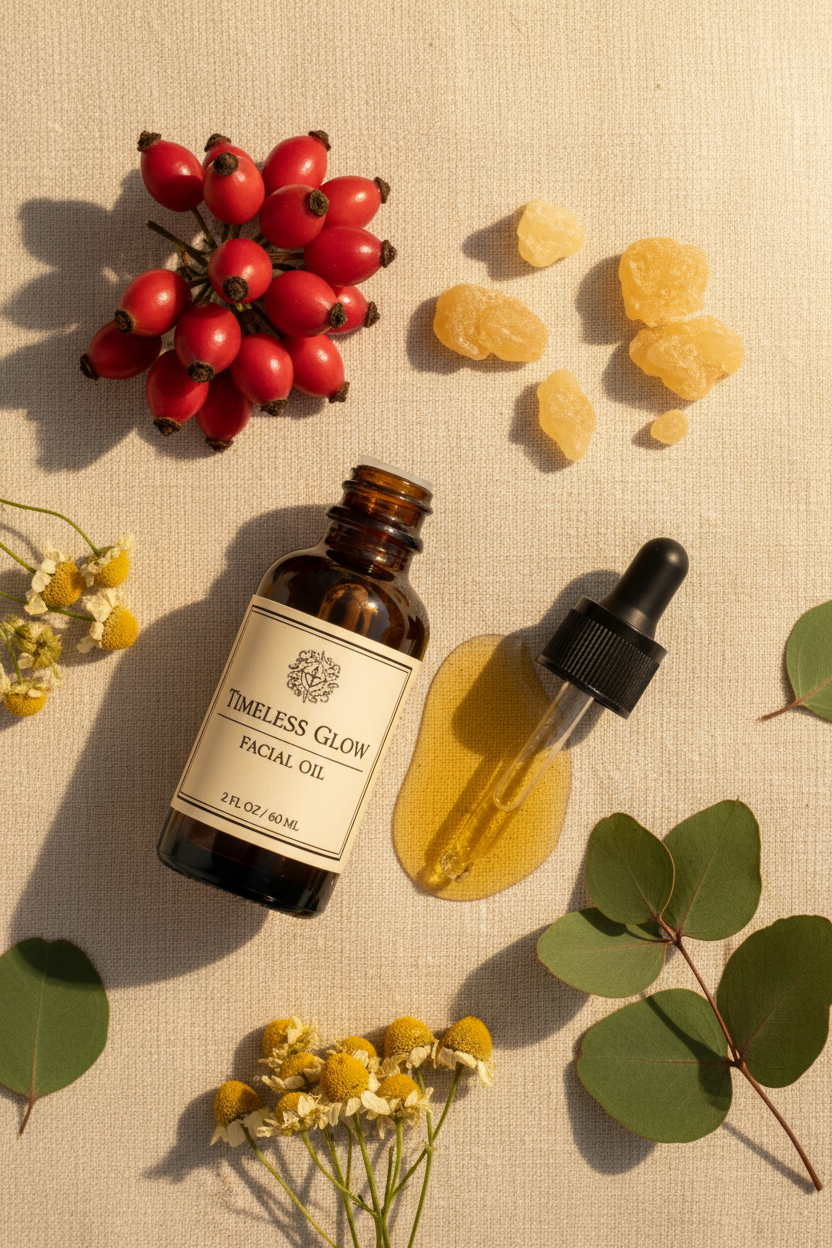 Timeless Glow — Flat Lay Hero