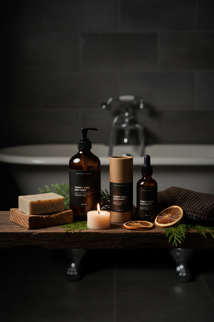 Wild Man — Bathroom Shelf