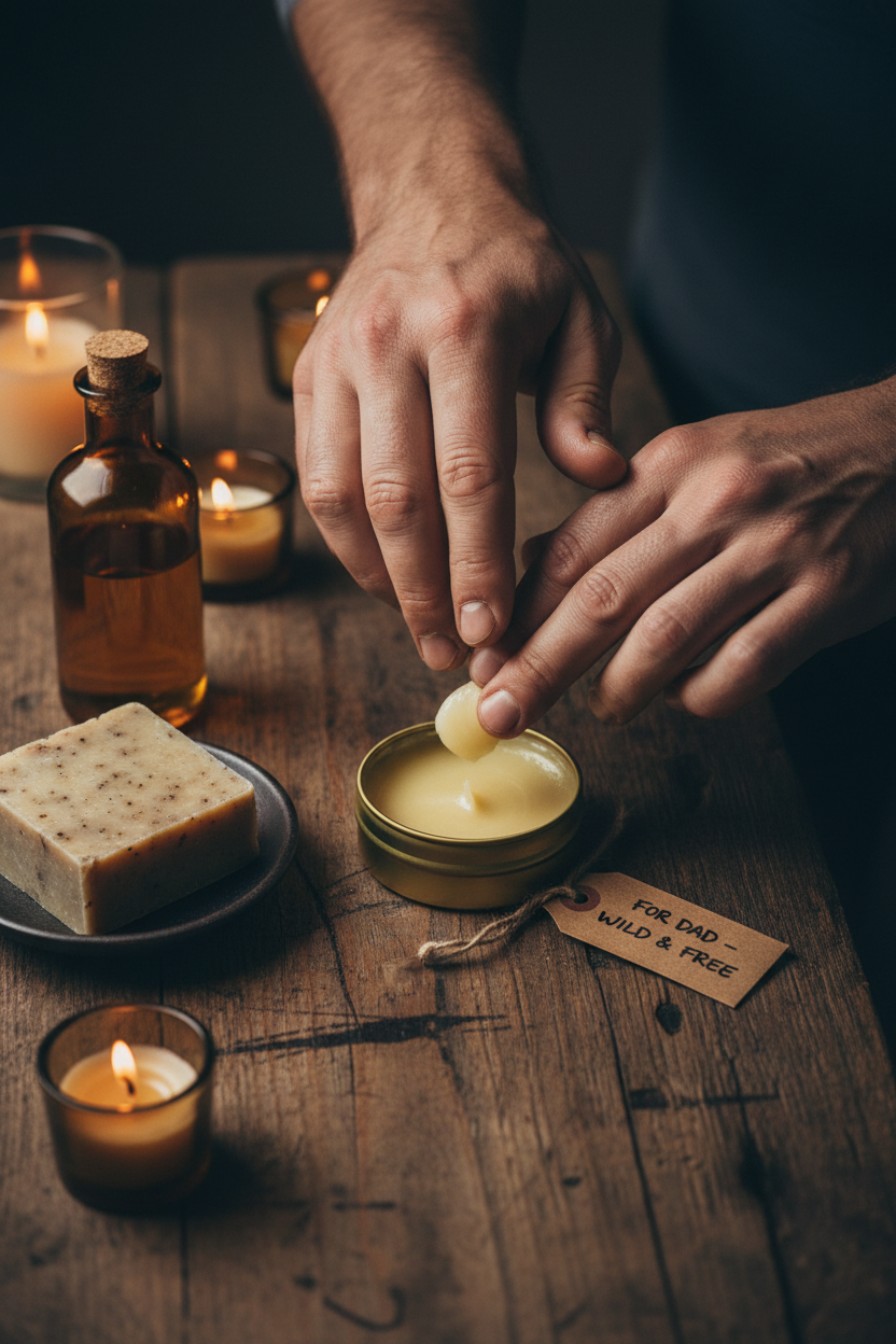 Wild Man Mini — Beard Balm Hands