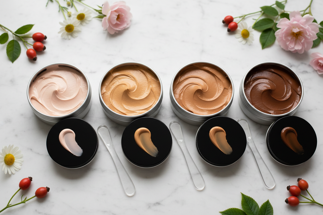 Wildflower Glow Anti-Acne Skin Tint | Tea Tree + Rosehip + Niacinamide | Ages 12+ | 4 Shades